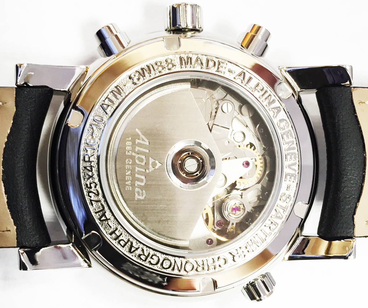 Alpina Startimer Chronograph Automatic Men's Watch Model AL-725LWW4R16BLK Thumbnail 2