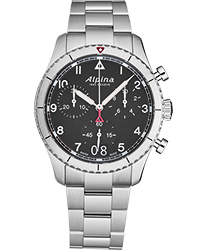 Alpina Smartimer Pilot Men's Watch Model: AL372BW4S26B