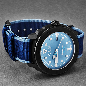 Alpina Seastrong Diver Men's Watch Model AL525LNB4VG6 Thumbnail 2