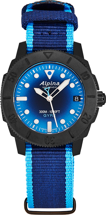 Alpina Seastrong Diver Ladies Watch Model AL525LNSB3VG6