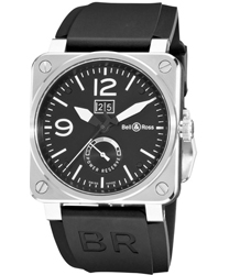 Bell & Ross Aviation Men's Watch Model BR03-90POWRRSV