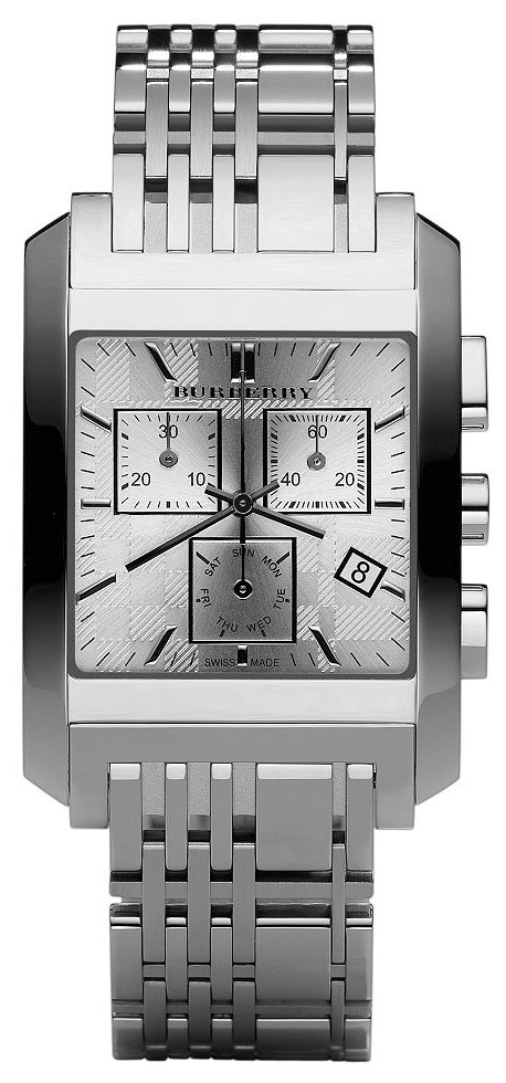 burberry watch mens white