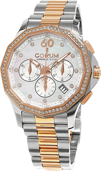 Corum Admirals Cup Ladies Watch Model 132.101.29-V200-PN