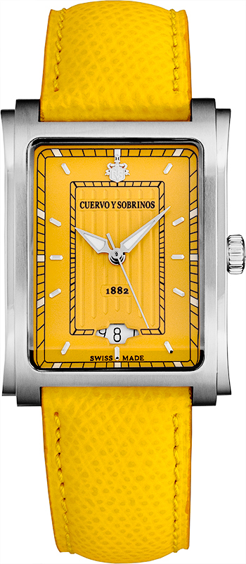 Cuervo Y Sobrinos Prominente Men's Watch Model 1015.1YE