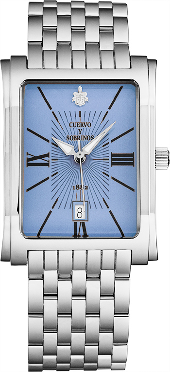 Cuervo Y Sobrinos Prominente Men's Watch Model 1016.1LB