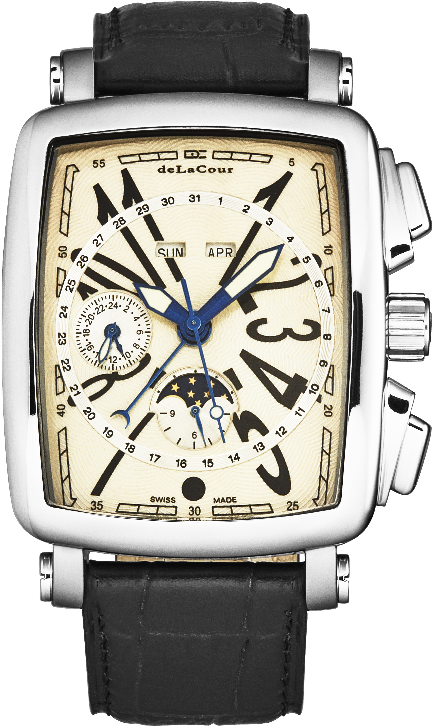 deLaCour ViaLarga Men's Watch Model WAST1026-BEG
