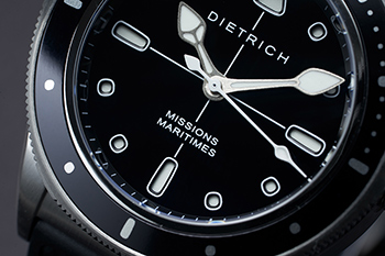 Dietrich Skin Diver 2 Men's Watch Model SD-2-BLK Thumbnail 4