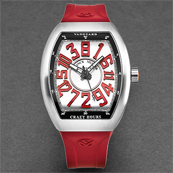 Franck Muller Vanguard Crazy Hours Men's Watch Model 45CHACBRRDRBR Thumbnail 7