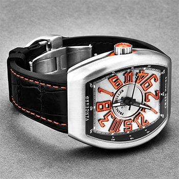 Franck Muller Vanguard Crazy Hours Men's Watch Model 45CHTTBRORSIL Thumbnail 2