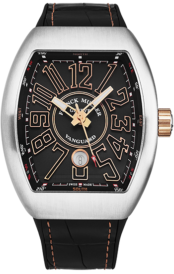 Franck Muller Vanguard Men's Watch Model 45SCBLKBLKSTG5N