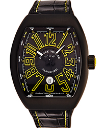 Franck Muller Vanguard Men's Watch Model: 45SCBLKBLKYEL