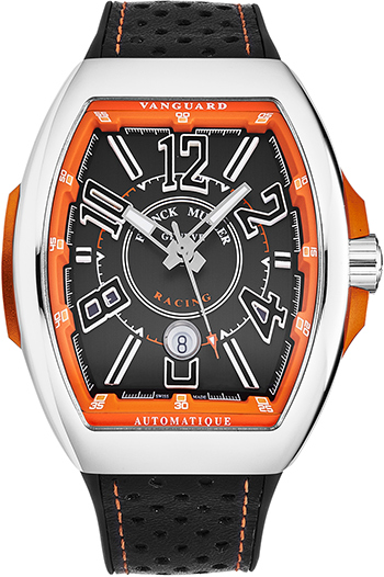 Franck Muller Vanguard Racing Men's Watch Model 45SCRACINGBLKOR