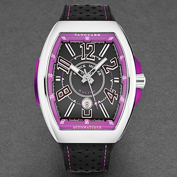 Franck Muller Vanguard Racing Men's Watch Model 45SCRACINGBLKPR Thumbnail 4