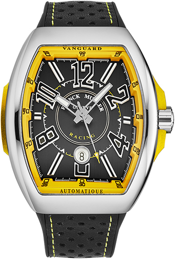 Franck Muller Vanguard Racing Men's Watch Model 45SCRACINGBLKYL