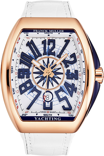 Franck Muller Vanguard YACHT Men's Watch Model 45SCYACHTGLDWHT