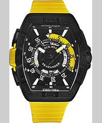 Franck Muller SkaFander Men's Watch Model: 46SCSKFBLKBLKYL