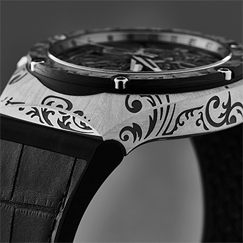 Franck Dubarry Fileteado GMT Men's Watch Model REV-04-01 Thumbnail 7