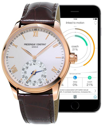 Frederique Constant Horological Smartwatch Men's Watch Model FC-285V5B4 Thumbnail 2