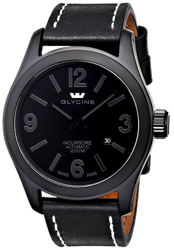 Glycine Incursore All Black Stealth Men's Watch Model 3874.999 Thumbnail 5
