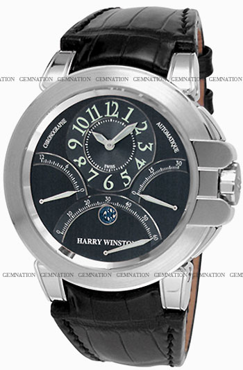 Harry Winston  Ocean  Men's Watch Model 400-MCRA44WL-A
