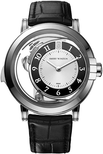 Harry Winston Midnight  Men's Watch Model 450-MMMR42WL.W1