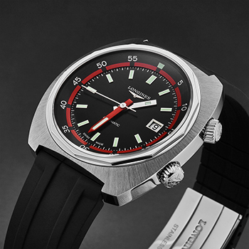 Longines Heritage Diver Men's Watch Model L27954529 Thumbnail 3