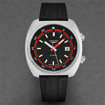 Longines Heritage Diver Men's Watch Model L27954529 Thumbnail 2