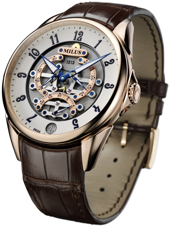 Milus Tirion TriRetrograde Seconds Men's Watch Model TIRI600