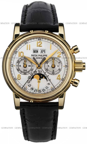 Patek Philippe Split Seconds Chronograph Men's Watch Model 5004J