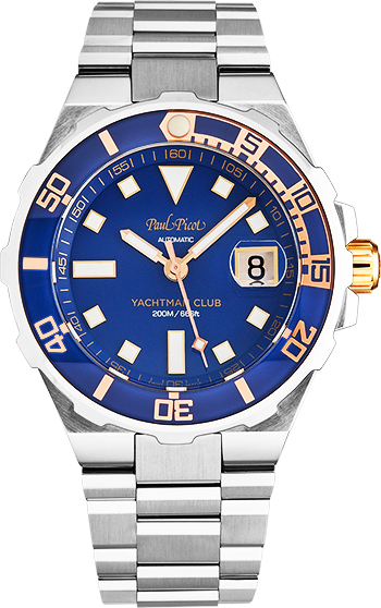 Paul Picot YachtmanClub Men's Watch Model P1251BLRSG42614