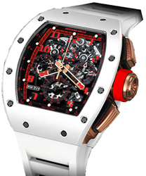 Richard Mille RM 011 Men's Watch Model RM011-White-Demon