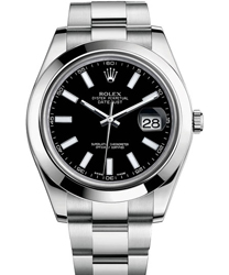 Rolex Datejust Men's Watch Model 116300-0001-BLKSTK