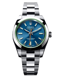 Rolex Milgauss Men's Watch Model 116400-GV-BLU