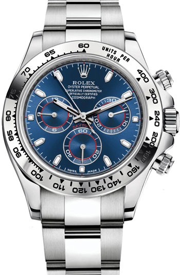 Rolex Daytona Men's Watch Model 116509-BLUE