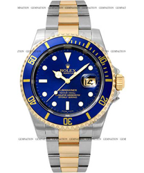 Rolex Submariner Date Men's Watch Model 16613
