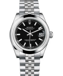 Rolex Datejust Ladies Watch Model 178240-BLACK-STICK
