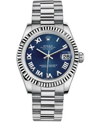 Rolex Datejust Ladies Watch Model 178279-BLUE-ROMAN