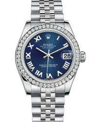 Rolex Datejust Ladies Watch Model: 178384-BLUE-DIABRO