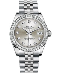 Rolex Datejust Ladies Watch Model: 178384-SIL-DIA