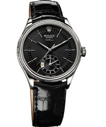 Rolex Cellini Dual Time Men's Watch Model: 50529-BL-BL