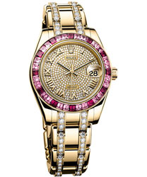 Rolex Pearlmaster Ladies Watch Model: 81348-SARO
