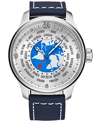 Zeno OS Retro Worldtimer 2 Men's Watch Model: 8563WT-I2