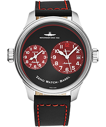 Zeno OS Pilot Dual Time  Men's Watch Model 8671-B17