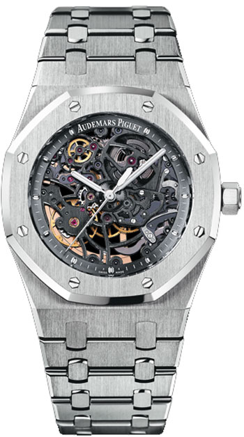 Audemars Piguet Royal Oak 15407ST Skeleton stainless steel - Carr Watches