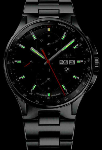 Ball BMW Men's Watch Model CM3010C-SCJ-BK Thumbnail 2