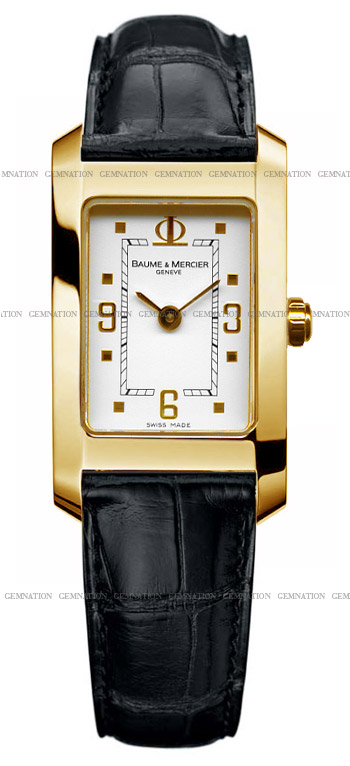 Baume mercier hampton milleis 18k gold sale