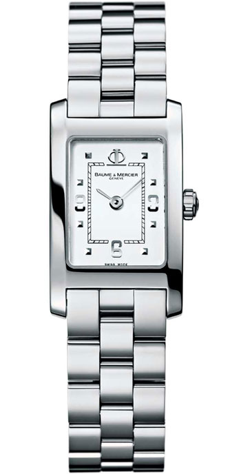 New Baume & Mercier Hampton Quartz 35 x 22mm Ladies Watch
