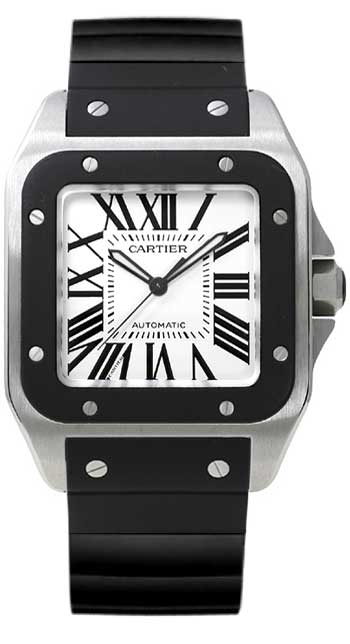 Cartier Santos 100 Men's Watch Model: W20121U2