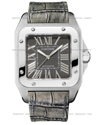 Cartier Santos 100 Ladies Watch Model W20134X8