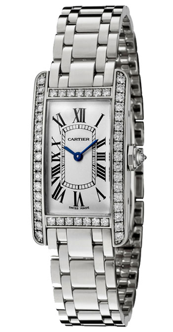 Cartier Tank Americaine Ladies Watch Model WB7073L1